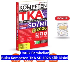 Buku Kompeten TKA 2026 untuk SD-MI