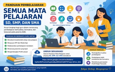 Panduan Pembelajaran Semua Mata Pelajaran Jenjang SD, SMP, dan SMA Terbaru