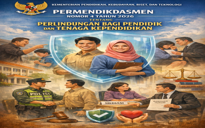 Permendikdasmen No. 4 Tahun 2026 Tentang Perlindungan Bagi Pendidik dan Tenaga Kependidikan