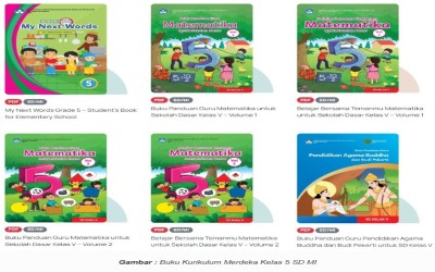 Buku Guru dan Buku Siswa Kurikulum Merdeka Kelas 5 SD MI